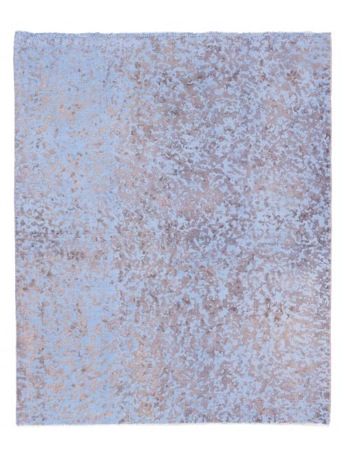 Tapis surteint coloré 4'2" x 5'3" en laine