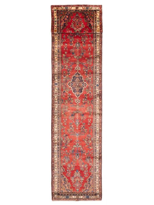 Persian Style Hand-knotted Wool Runner Rug, 112 x 513 cm