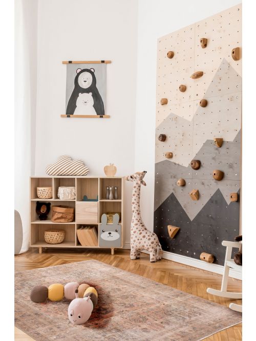 Persian Style 6'5" x 9'2" Hand-knotted Wool Rug 