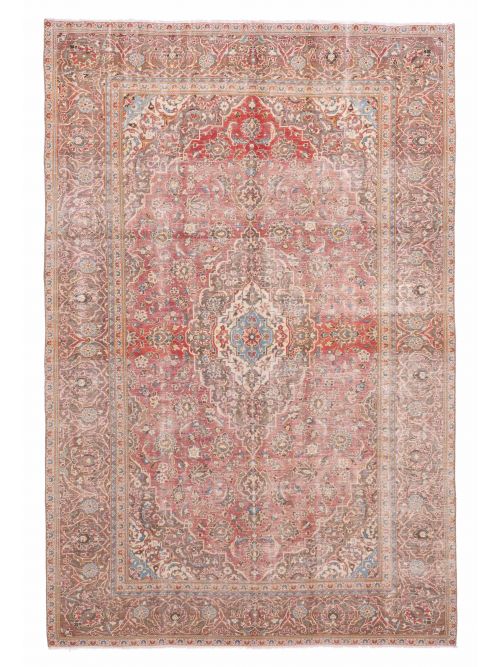 Persian Style 7'6" x 11'3" Hand-knotted Wool Rug 