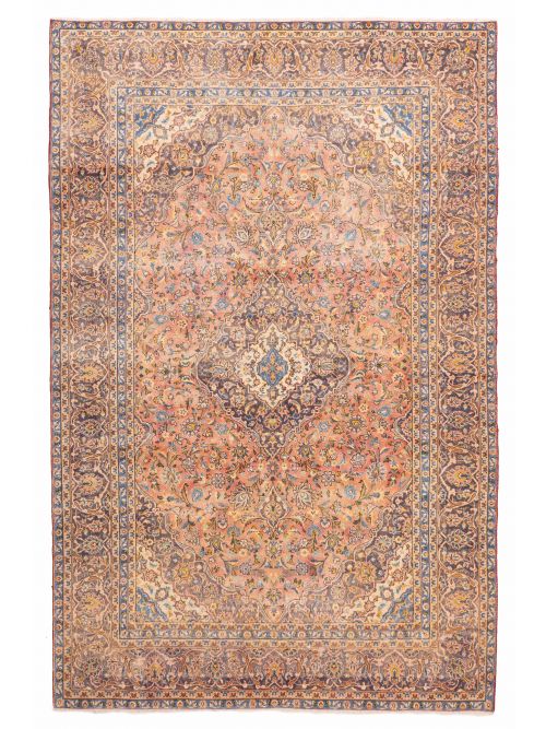 Persian Style 7'7" x 11'10" Hand-knotted Wool Rug 