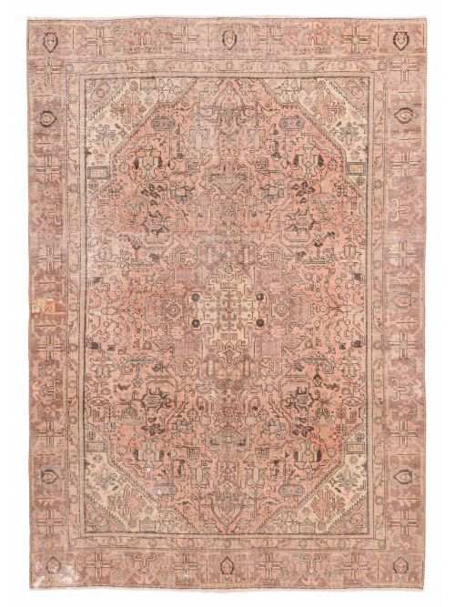 Persian Style 6'1" x 8'10" Hand-knotted Wool Rug 