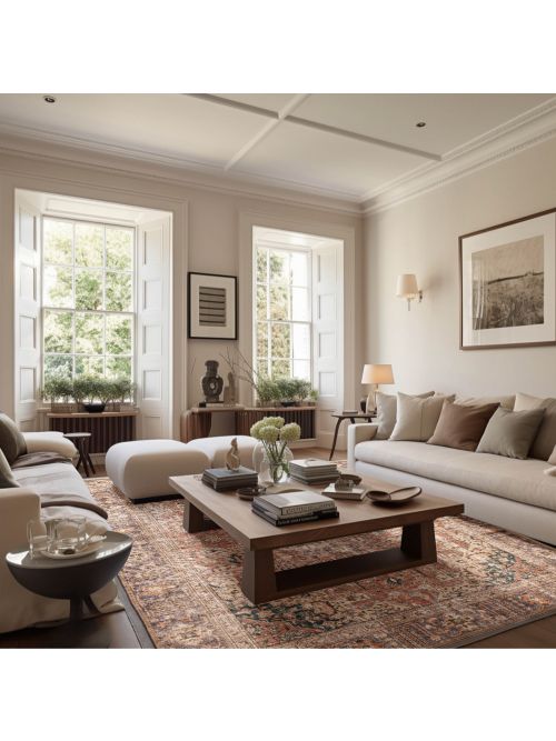 Persian Style 9'0" x 12'4" Hand-knotted Wool Rug 