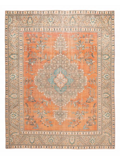 Persian Style 9'9" x 11'10" Hand-knotted Wool Rug 