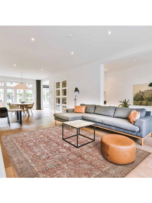 Persian Style 9'3" x 11'11" Hand-knotted Wool Rug 