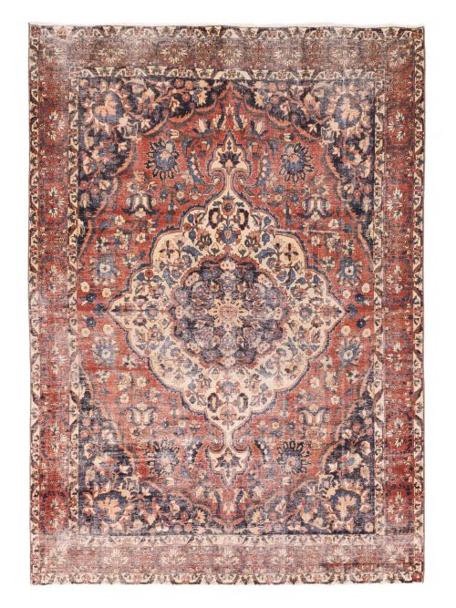 Persian Style 7'1" x 9'10" Hand-knotted Wool Rug 