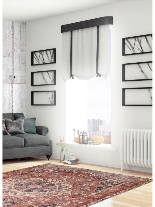 Persian Style 7'1" x 9'10" Hand-knotted Wool Rug 