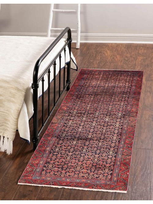 Tapis style persan 3'6" x 9'6" en laine