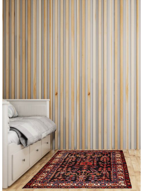 Persian Style Hand-knotted Wool Rug, 132 x 208 cm