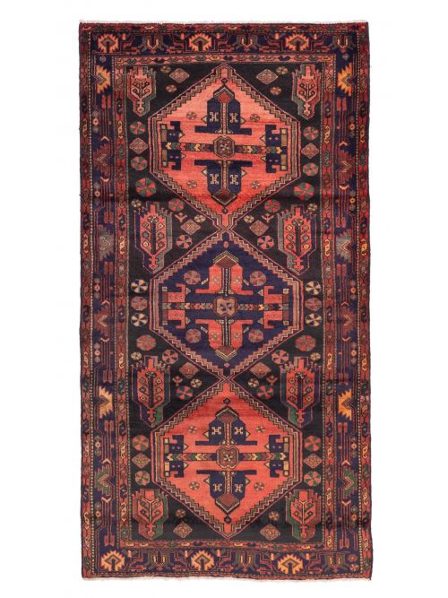 Persian Style Hand-knotted Wool Rug, 127 x 244 cm