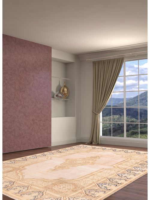 Persian Style 8'10" x 12'4" Hand-knotted Wool Rug 