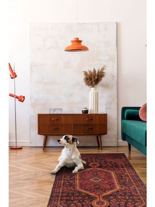 Persian Style Hand-knotted Wool Rug, 119 x 269 cm