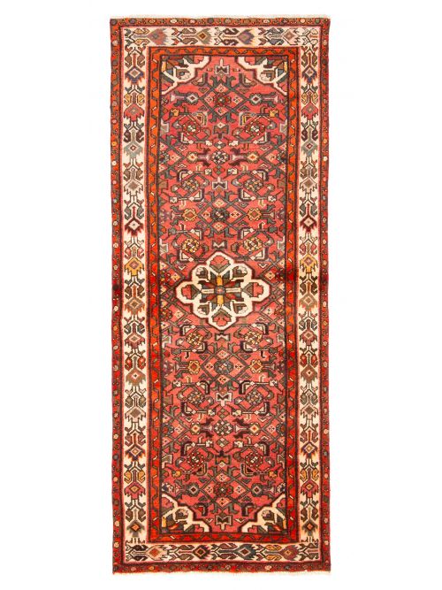Persian Style 2'9" x 6'11" Hand-knotted Wool Runner Rug 