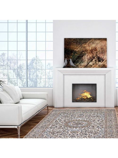 Tapis nain 9la 6'6" x 9'5" en laine