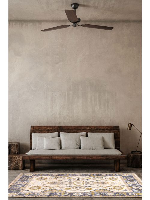 Indian Royal Oushak Hand-knotted Wool Rug, 297 x 419 cm