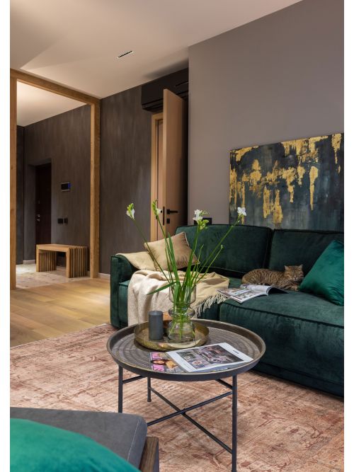 Tapis vibrance 11'0" x 12'10" en laine