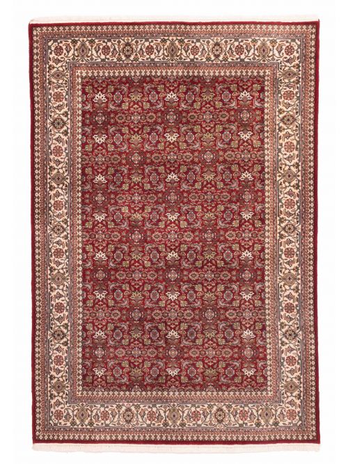 Indian Bijar 5'5" x 8'1" Hand-knotted Wool Rug 