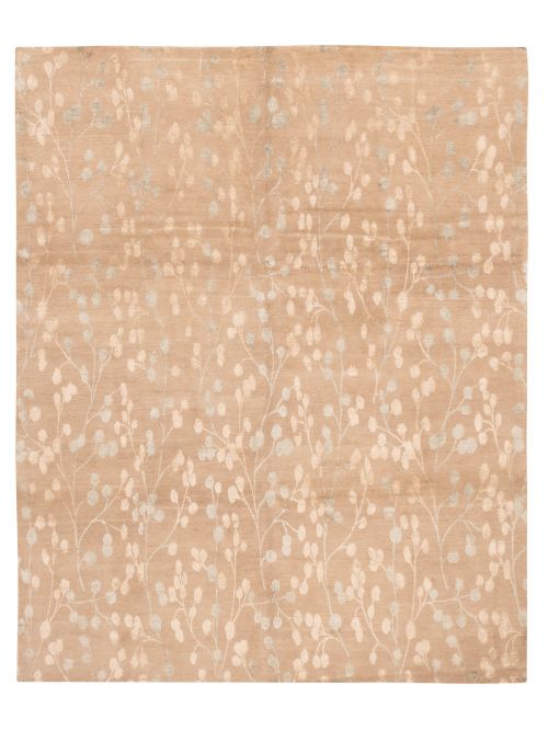 Nepal Opulence Hand-knotted Silk& Wool Rug, 241 x 302 cm