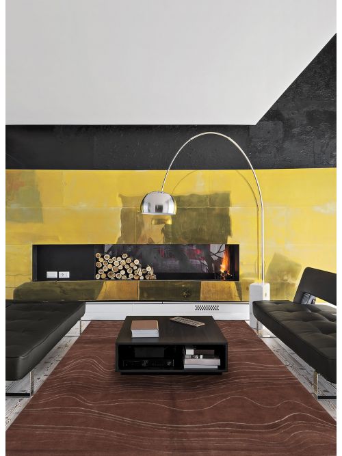 Nepal Opulence Hand-knotted Silk& Wool Rug, 241 x 305 cm