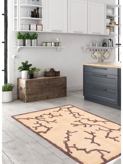 Nepal Opulence Hand-knotted Wool Rug, 155 x 229 cm