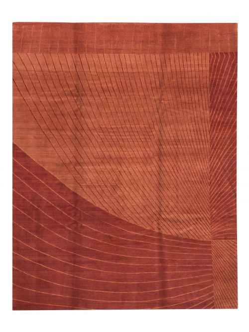 Nepal Opulence Hand-knotted Silk& Wool Rug, 244 x 302 cm
