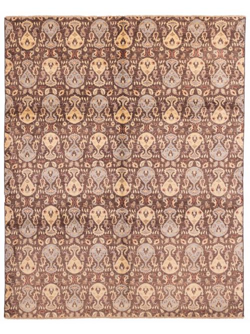Pakistani Peshawar Ziegler Hand-knotted Wool Rug, 244 x 300 cm