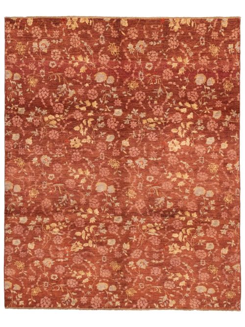 Pakistani Peshawar Ziegler Hand-knotted Wool Rug, 244 x 297 cm
