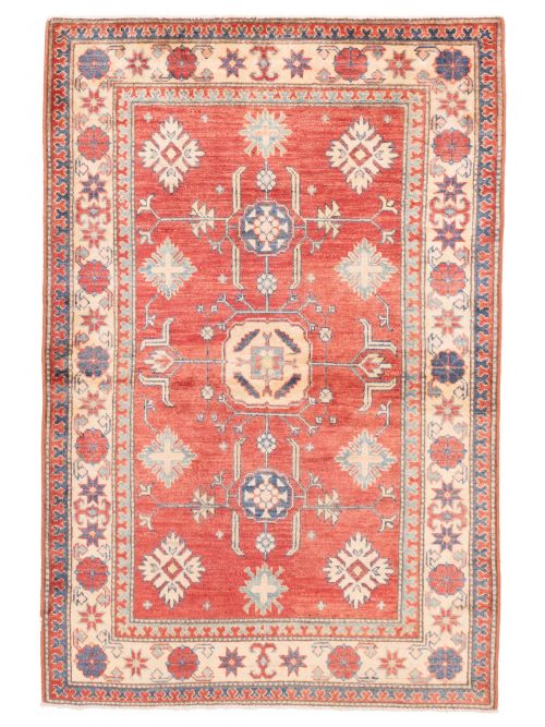 Afghan Finest Ghazni 4'3" x 6'7" Hand-knotted Wool Rug 