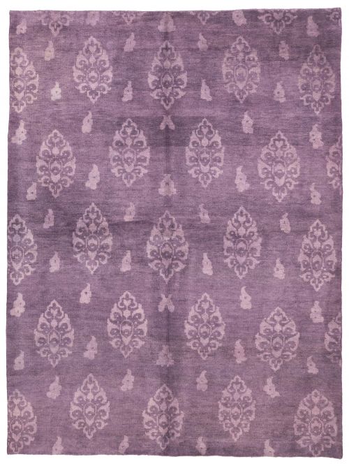 Tapis surteint coloré 7'3" x 9'10" en laine