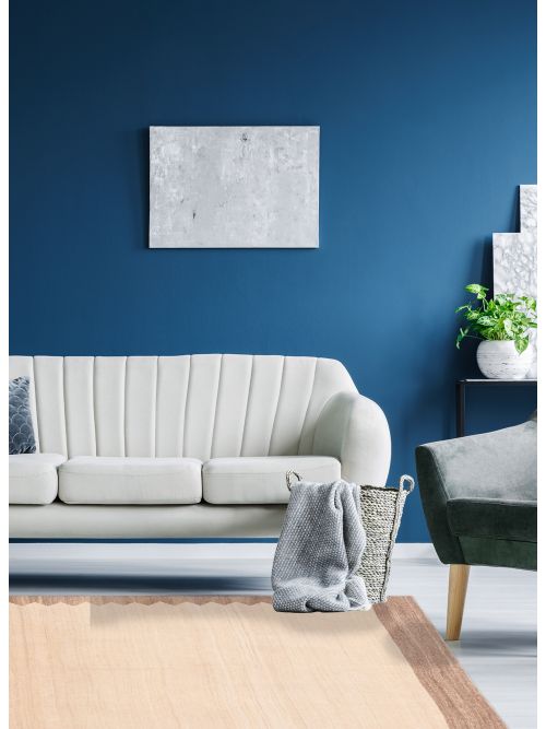 Kilim boho 6'3" x 8'8" en laine