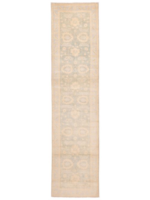 Pakistani Peshawar Oushak 2'11" x 11'8" Hand-knotted Wool Runner Rug 