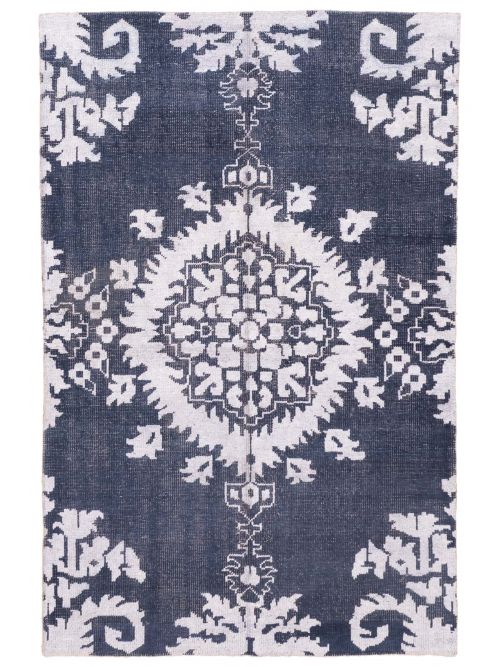 Indian La Seda Hand-knotted Silk & Wool Rug, 175 x 267 cm
