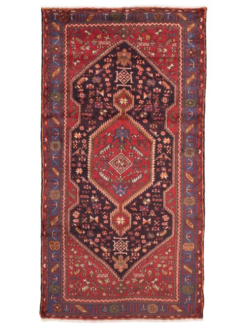 Persian Style Hand-knotted Wool Rug, 137 x 264 cm