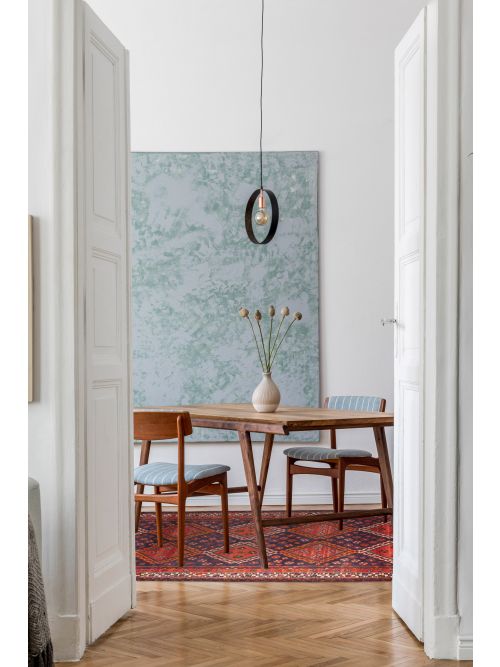 Persian Style Hand-knotted Wool Runner Rug, 135 x 325 cm