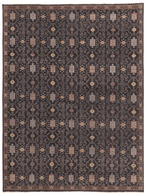 Indian Finest Agra Jaipur Hand-knotted Wool Rug, 272 x 363 cm