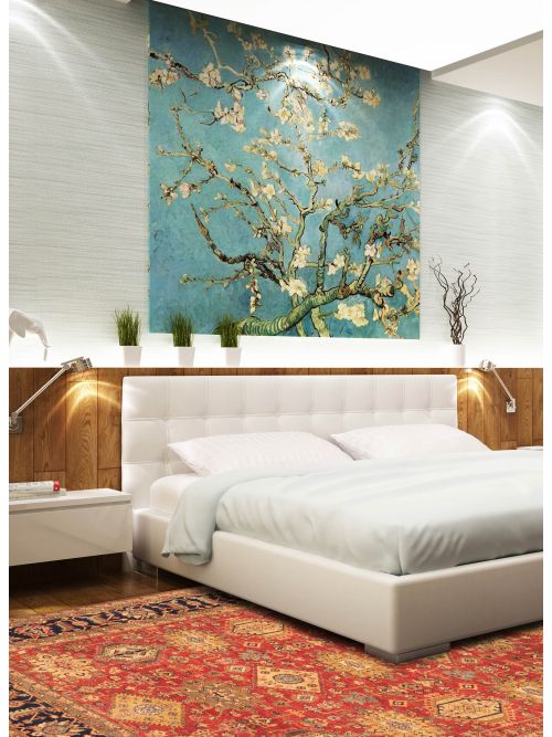 Indian Jules Sultane Hand-knotted Wool Rug, 246 x 302 cm