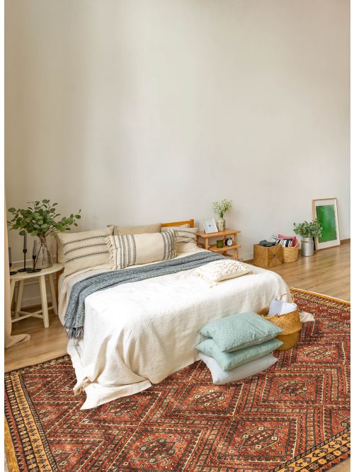 Indian Jules Sultane Hand-knotted Wool Rug, 239 x 297 cm