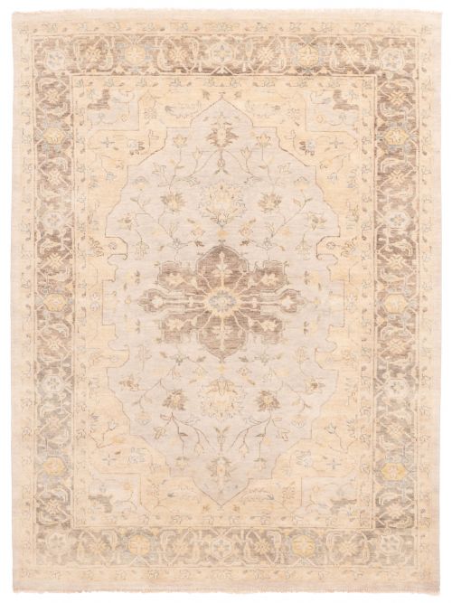 Indian Finest Agra Jaipur 8'1" x 11'0" Hand-knotted Wool Rug 