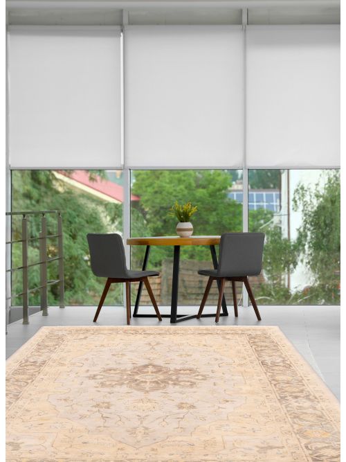 Indian Finest Agra Jaipur 8'1" x 11'0" Hand-knotted Wool Rug 