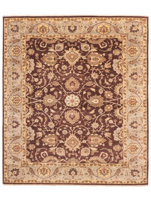 Indian Jamshidpour Hand-knotted Wool Rug, 249 x 302 cm