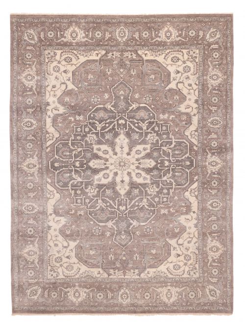 Indian Jules Sultane Hand-knotted Wool Rug, 274 x 363 cm