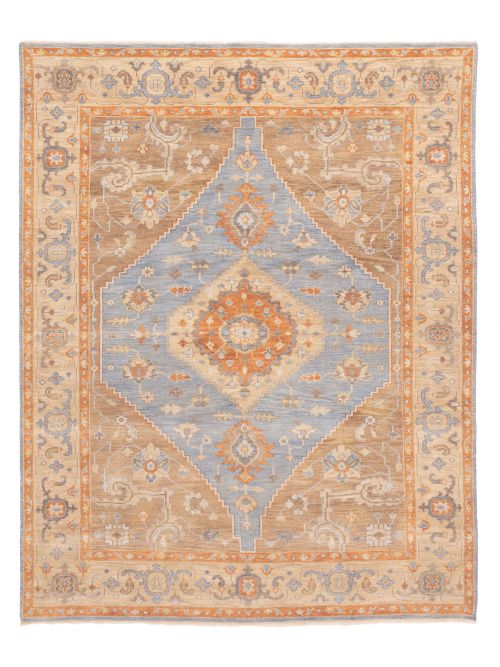 Indian Jules Sultane Hand-knotted Wool Rug, 241 x 302 cm