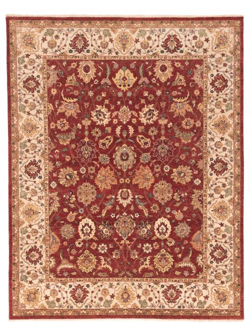 Indian Jamshidpour 7'11" x 10'0" Hand-knotted Wool Rug 