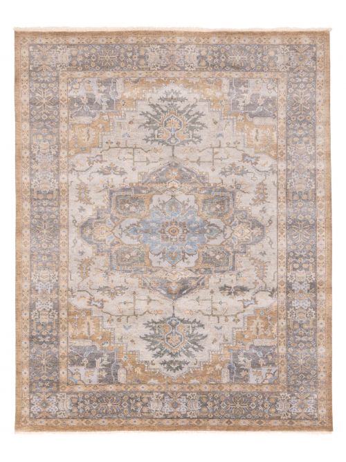 Indian Jules Sultane Hand-knotted Wool Rug, 246 x 302 cm