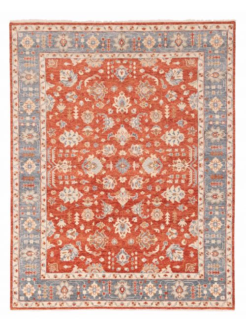 Indian Finest Oushak 8'2" x 10'0" Hand-knotted Wool Rug 