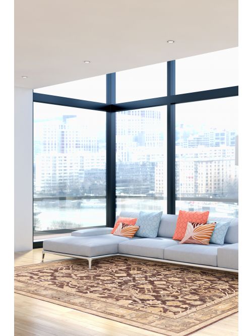 Tapis jamshidpour 7'11" x 9'11" en laine