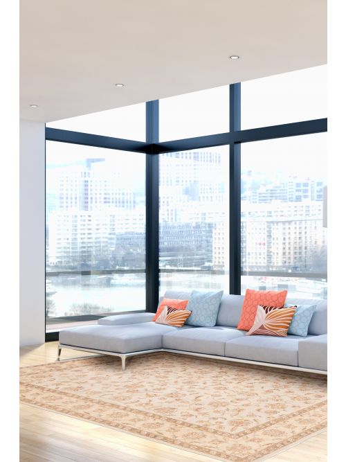 Indian Jamshidpour Hand-knotted Wool Rug, 244 x 300 cm