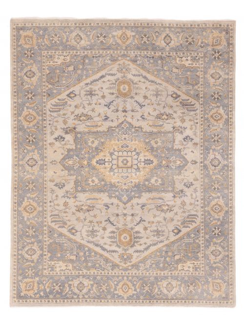 Indian Jules Sultane Hand-knotted Wool Rug, 241 x 300 cm