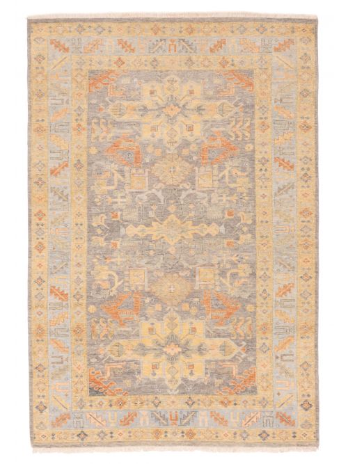 Indian Jules Sultane Hand-knotted Wool Rug, 130 x 185 cm