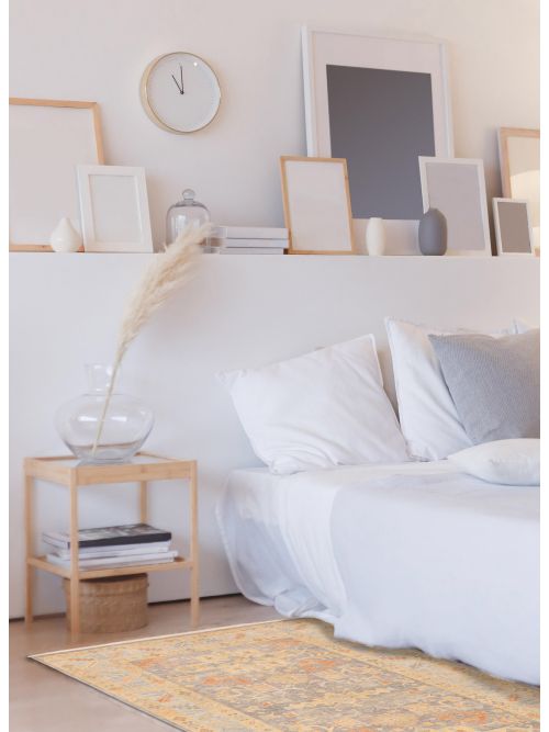 Indian Jules Sultane Hand-knotted Wool Rug, 130 x 185 cm